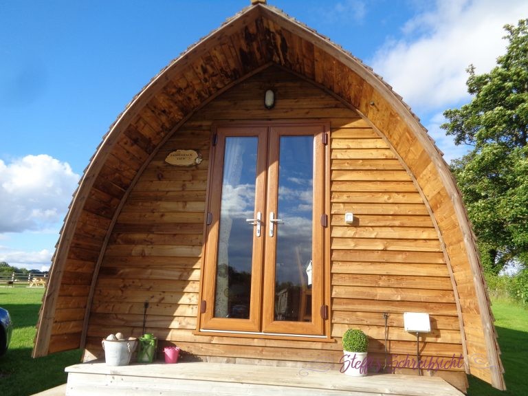 Urlaub im Lake District mit Hund Glamping Pod Steffis Schreibsicht
